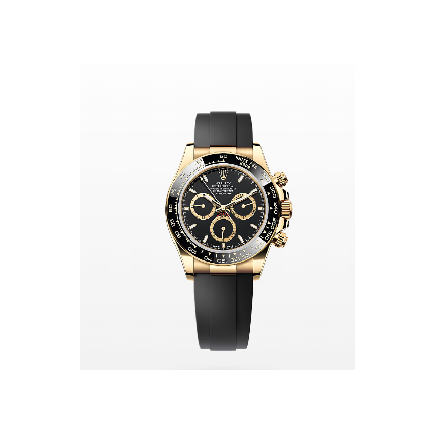 R01ex Cosmograph Daytona  Oyster, 40 mm, Rubber +18K yellow gold