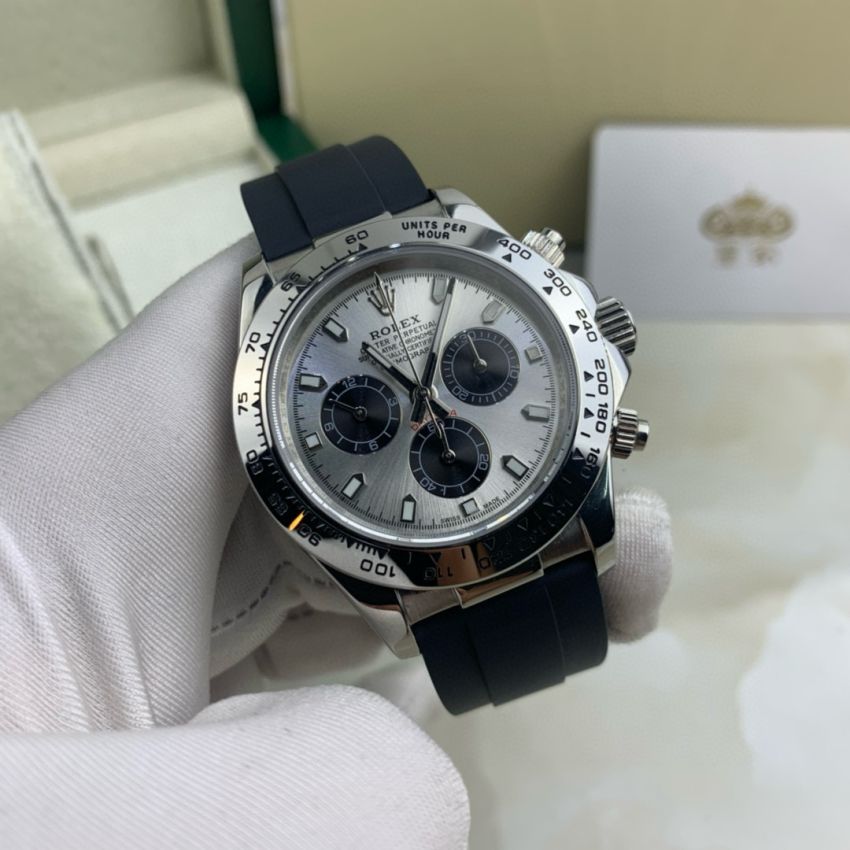 R01ex Cosmograph Daytona  Oyster, 40 mm, Rubber +Ostersteel