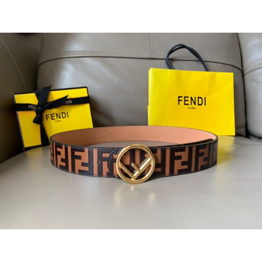 F**di FF Leather Belt 4cm