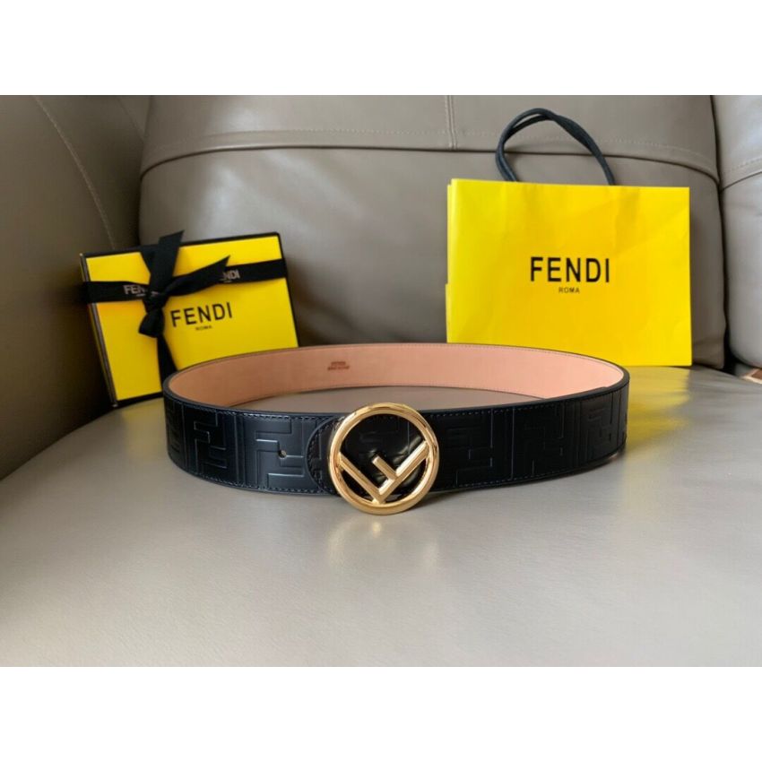 F**di Leather Belt 4.0cm