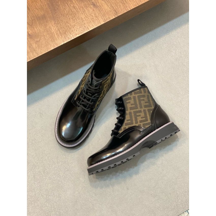 F**di Leather Shoe for Men