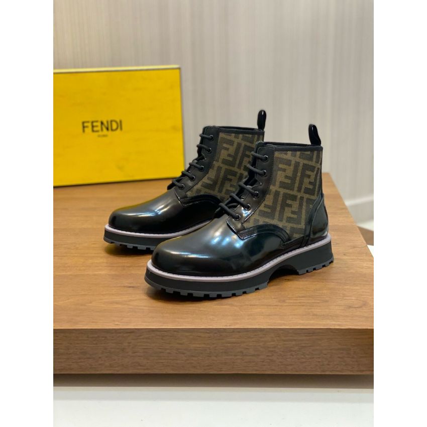 F**di Leather Shoe for Men