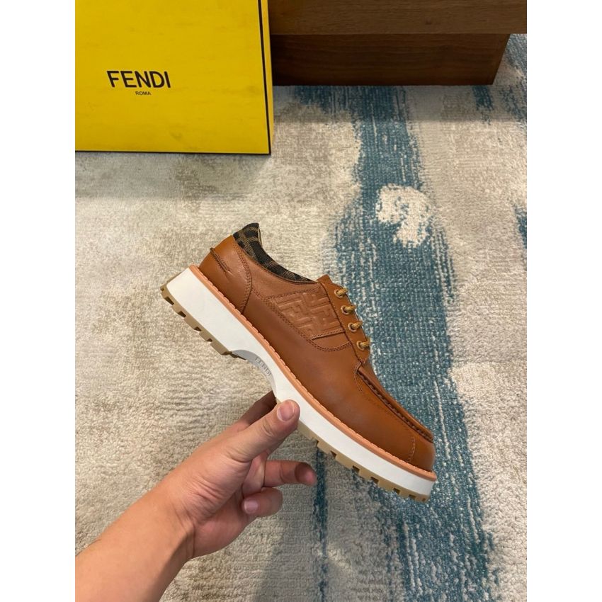F**di Leather Shoe for Men