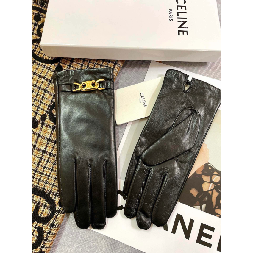 Ce1i*e leather Gloves