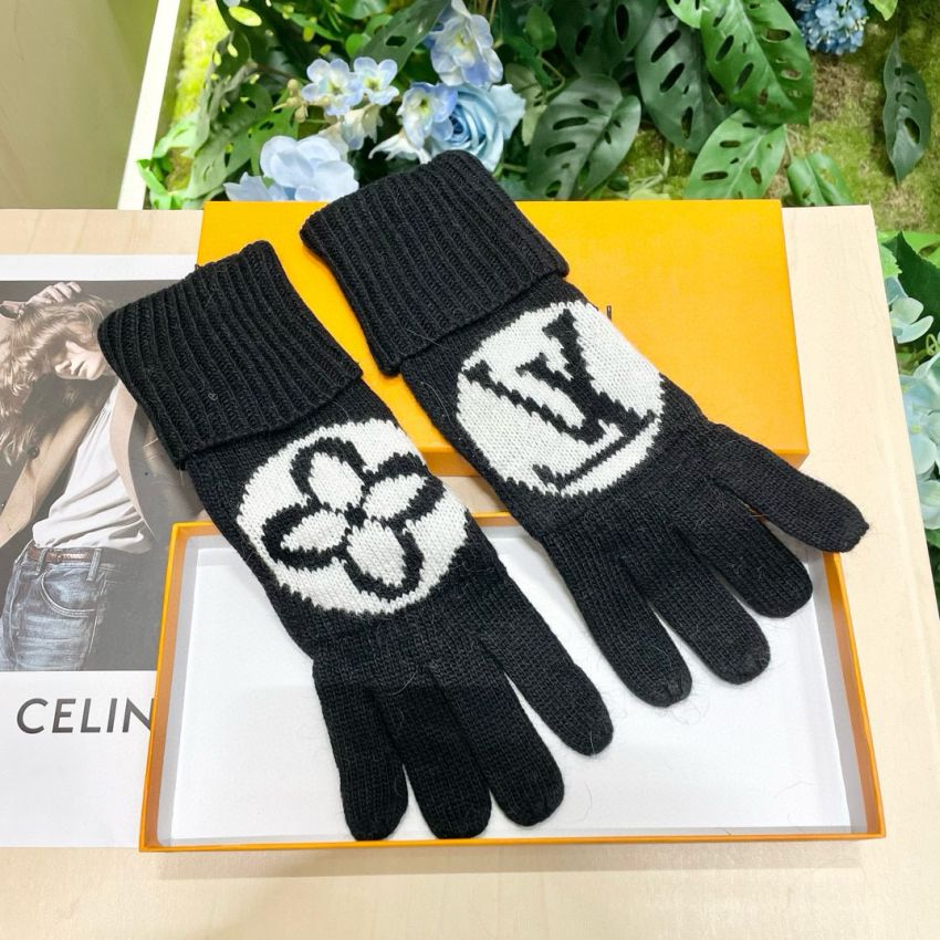 LV Cashmere gloves
