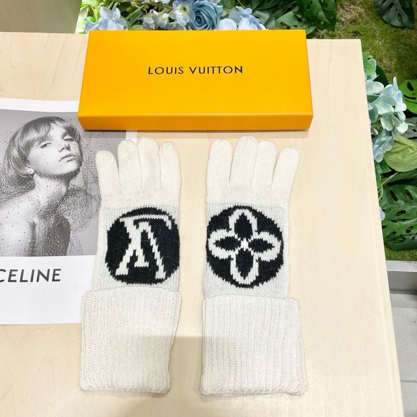 LV Cashmere gloves