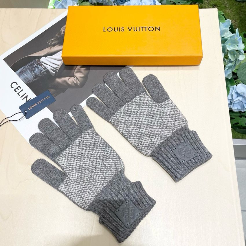 LV Cashmere gloves