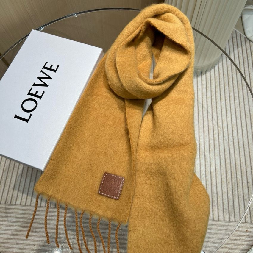 L0ew* Mohair and Wool Blend Scarf