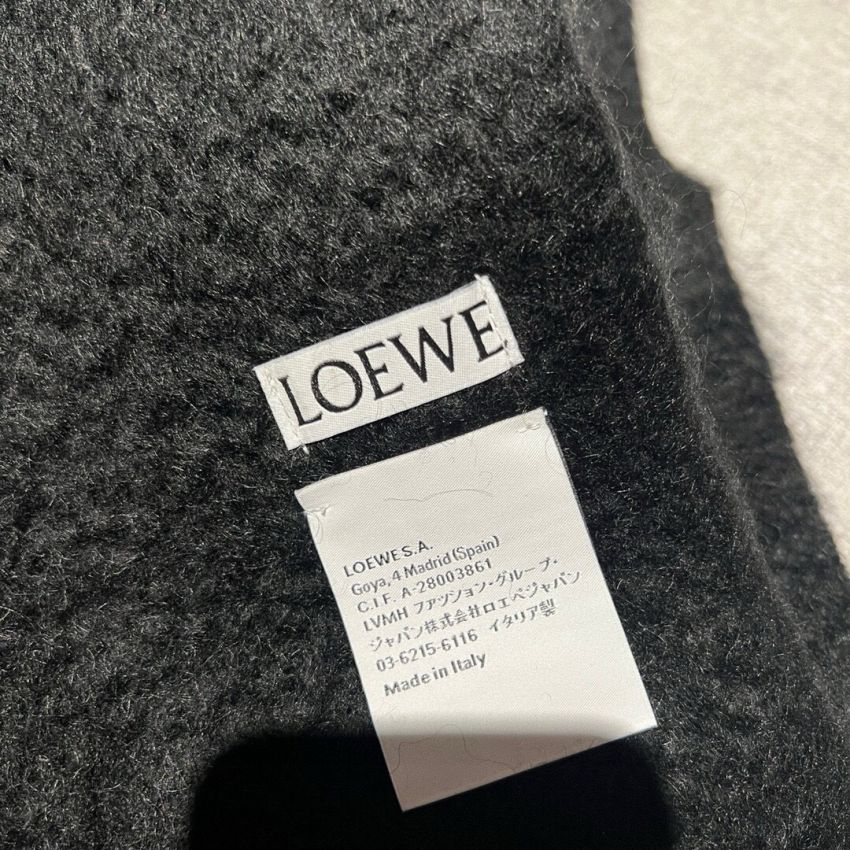 L0ew* Mohair and Wool Blend Scarf