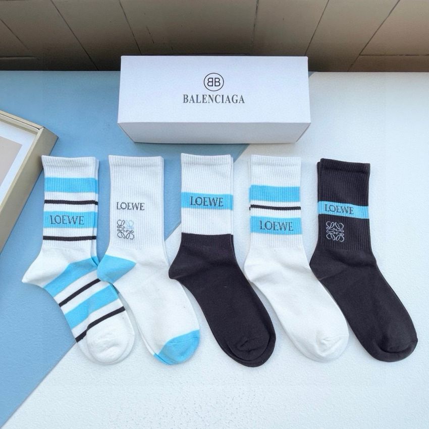 L0ew* Socks ( 5 pairs)