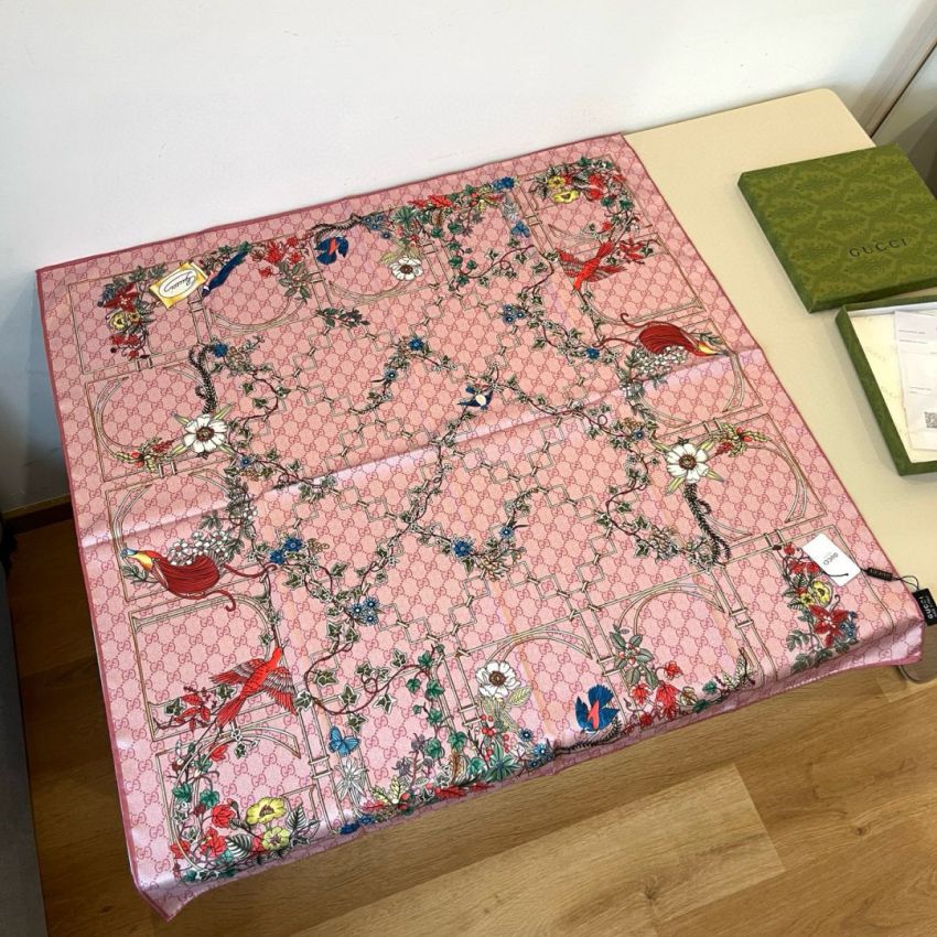 Gvc*1 Silk Square Scarf 90