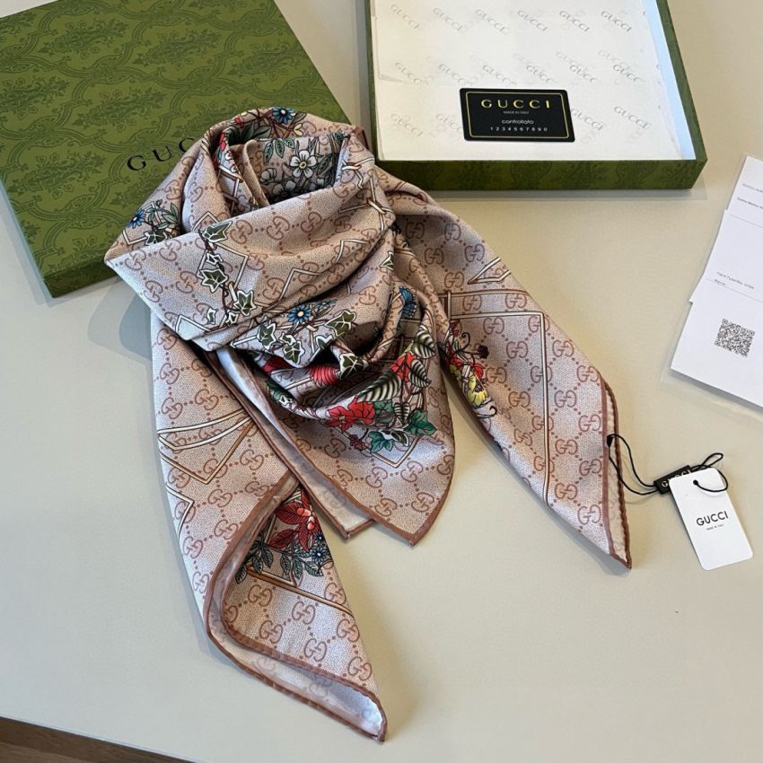 Gvc*1 Silk Square Scarf 90