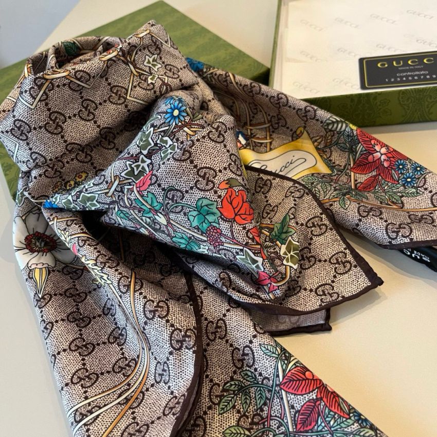 Gvc*1 Silk Square Scarf 90