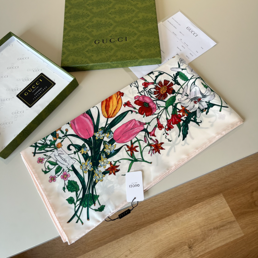 Gvc*1 Silk Square Scarf 90