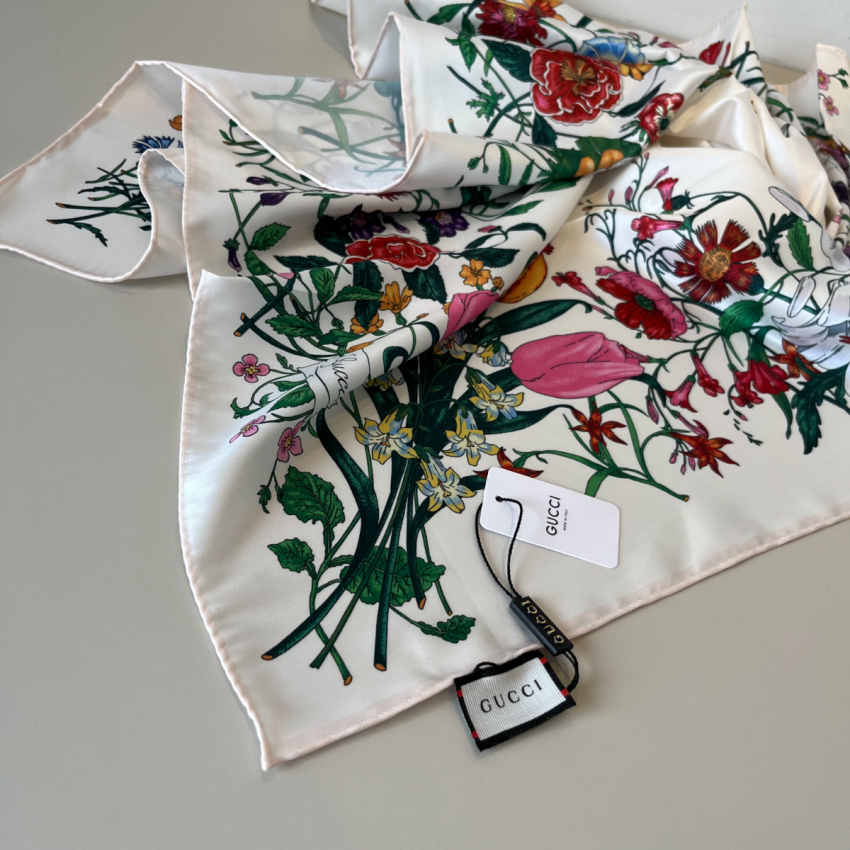 Gvc*1 Silk Square Scarf 90