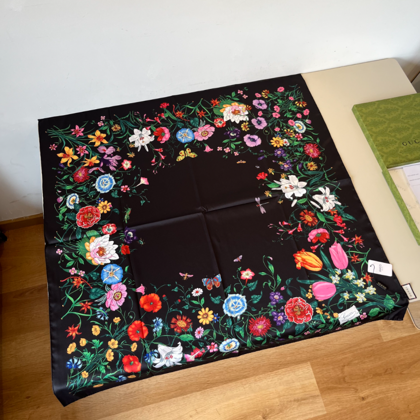 Gvc*1 Silk Square Scarf 90