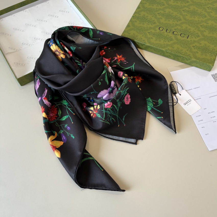 Gvc*1 Silk Square Scarf 90