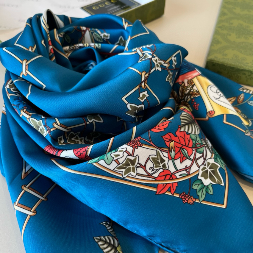 Gvc*1 Silk Square Scarf 90