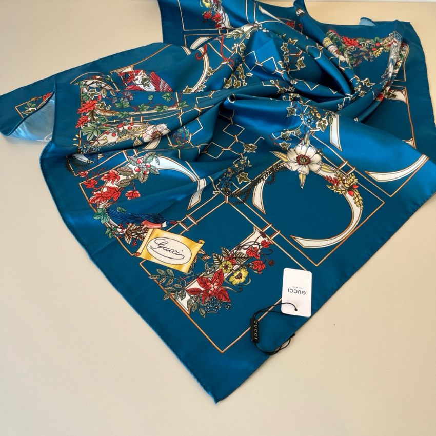 Gvc*1 Silk Square Scarf 90