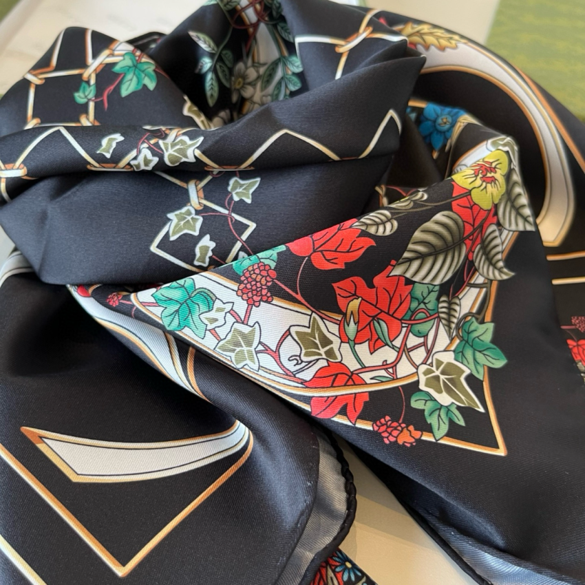Gvc*1 Silk Square Scarf 90