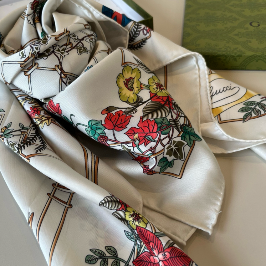 Gvc*1 Silk Square Scarf 90