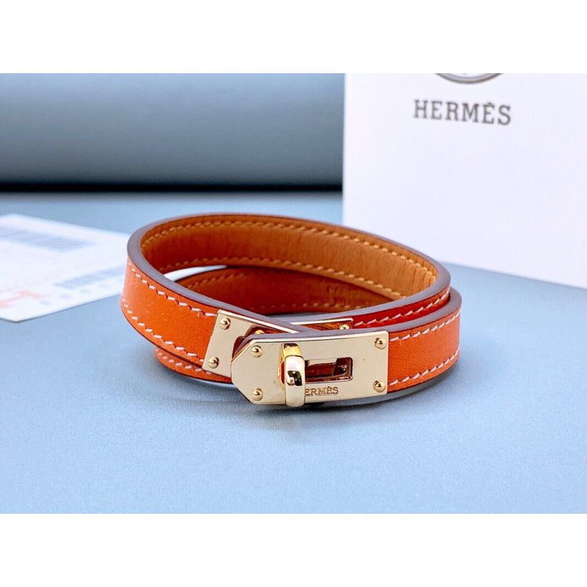 H**me5 Birkin Leather Bracelet