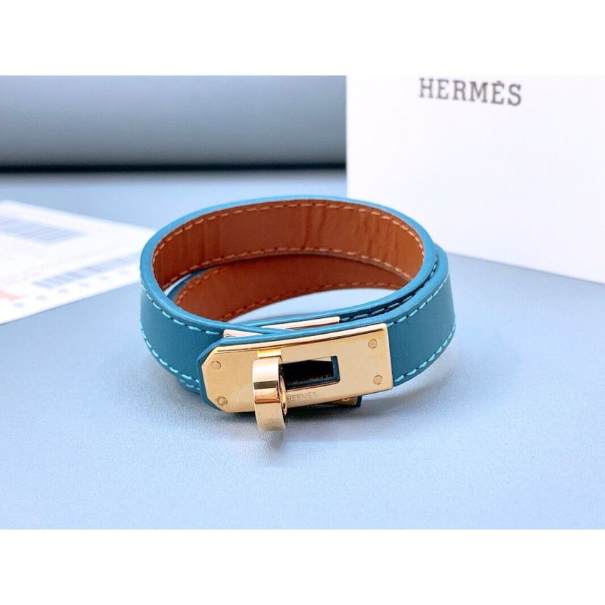 H**me5 Birkin Leather Bracelet
