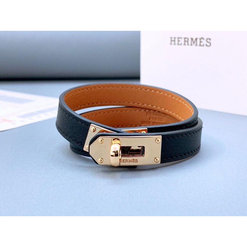 H**me5 Birkin Leather Bracelet