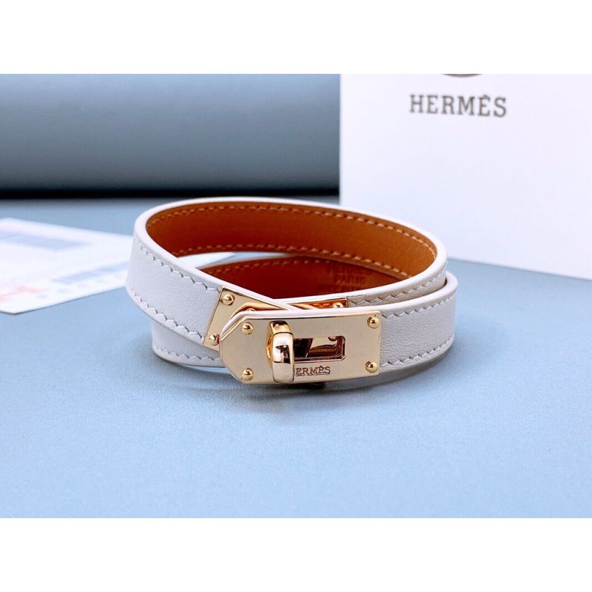 H**me5 Birkin Leather Bracelet
