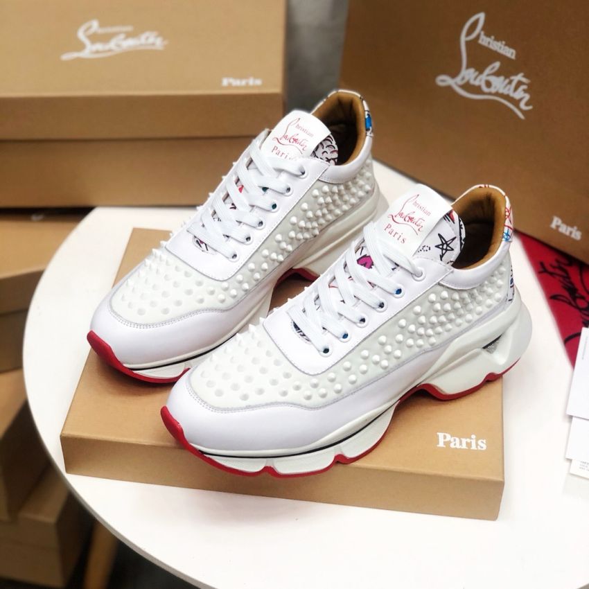 Chr1st1an Louboutin Unisex Sneaker ,Size 35-47