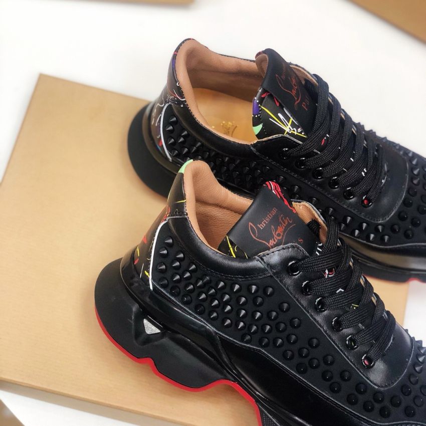Chr1st1an Louboutin Unisex Sneaker ,Size 35-47