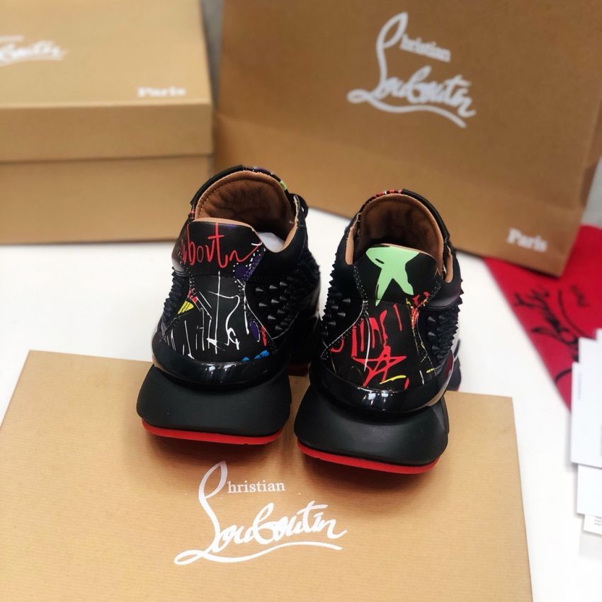 Chr1st1an Louboutin Unisex Sneaker ,Size 35-47