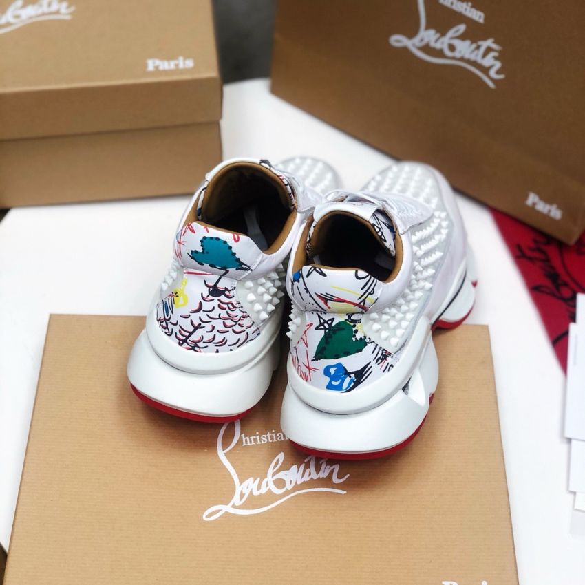 Chr1st1an Louboutin Unisex Sneaker ,Size 35-47