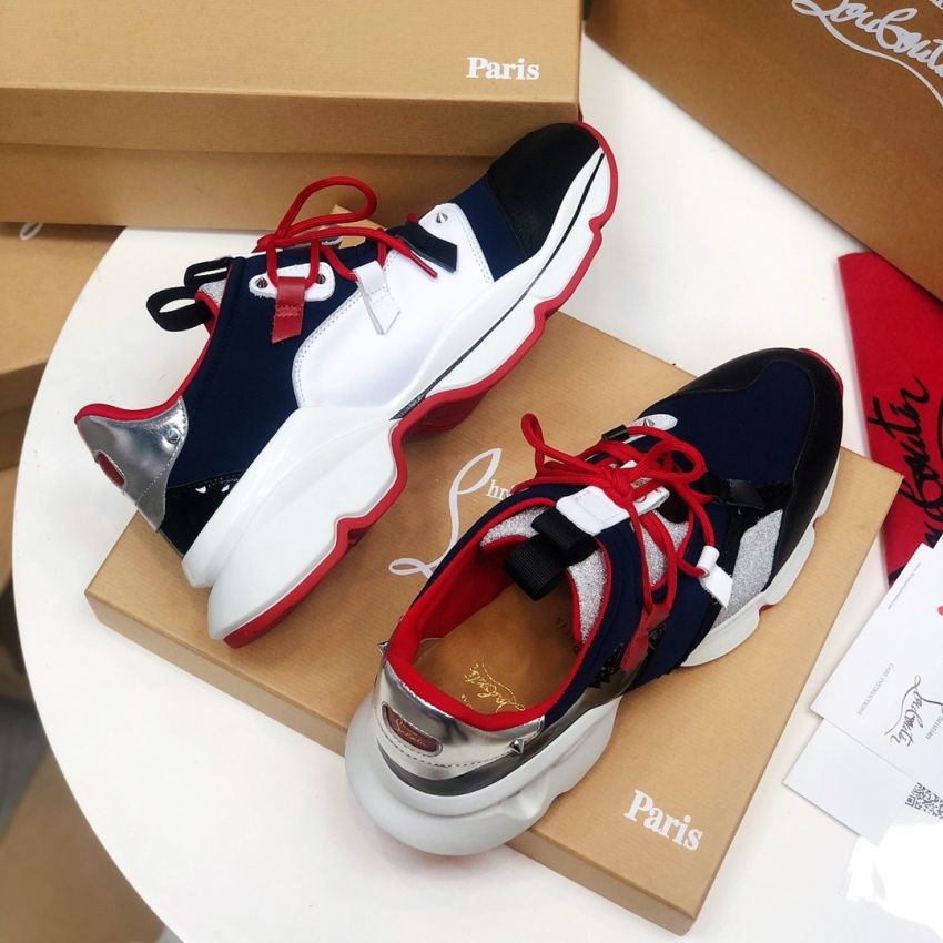 Chr1st1an Louboutin Unisex Sneaker ,Size 35-47