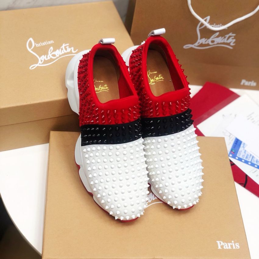 Chr1st1an Louboutin Unisex Sneaker ,Size 35-47