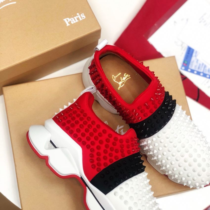 Chr1st1an Louboutin Unisex Sneaker ,Size 35-47