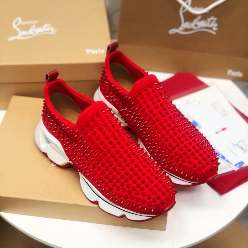 Chr1st1an Louboutin Unisex Sneaker ,Size 35-47