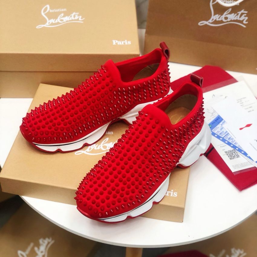 Chr1st1an Louboutin Unisex Sneaker ,Size 35-47