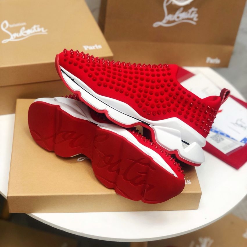 Chr1st1an Louboutin Unisex Sneaker ,Size 35-47