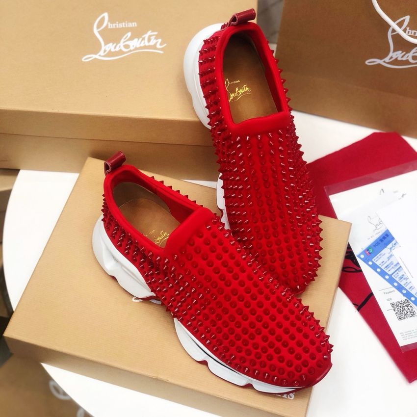 Chr1st1an Louboutin Unisex Sneaker ,Size 35-47