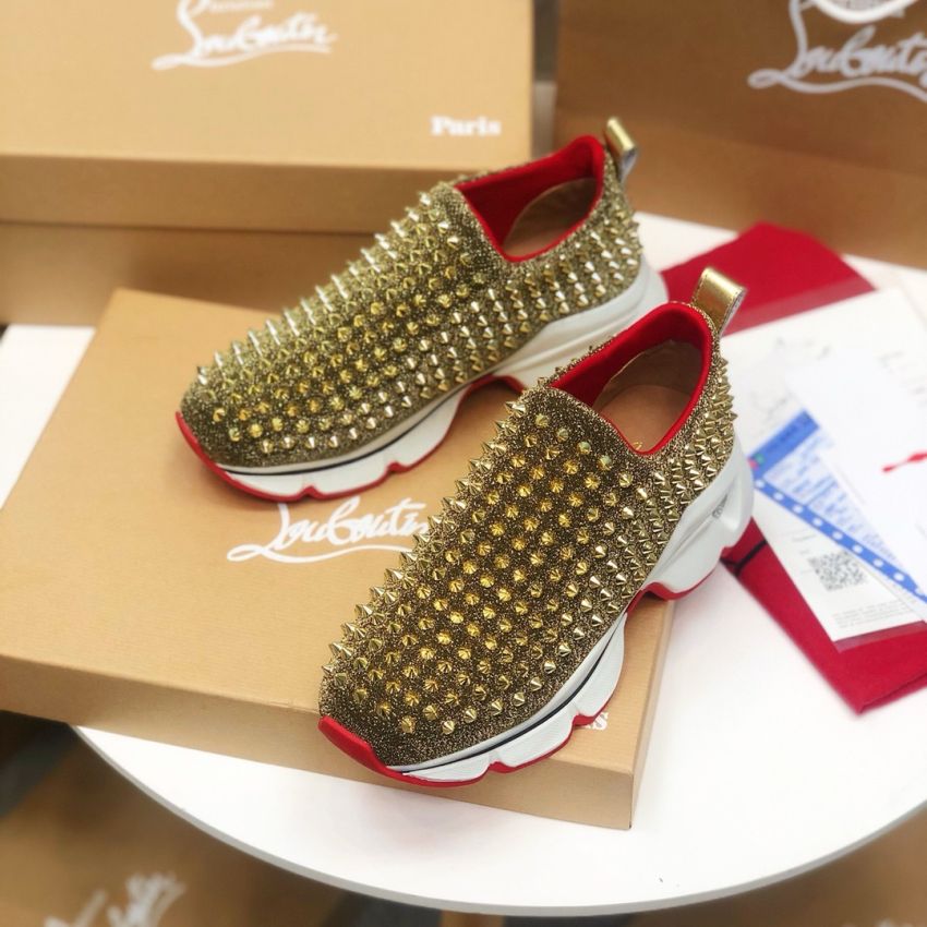 Chr1st1an Louboutin Unisex Sneaker ,Size 35-47
