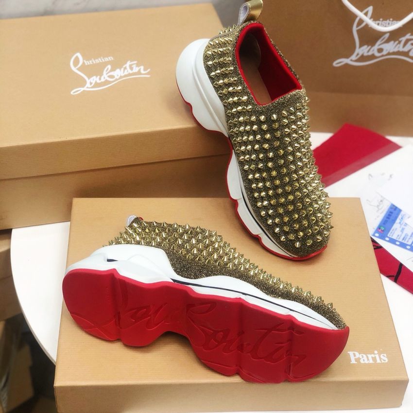 Chr1st1an Louboutin Unisex Sneaker ,Size 35-47