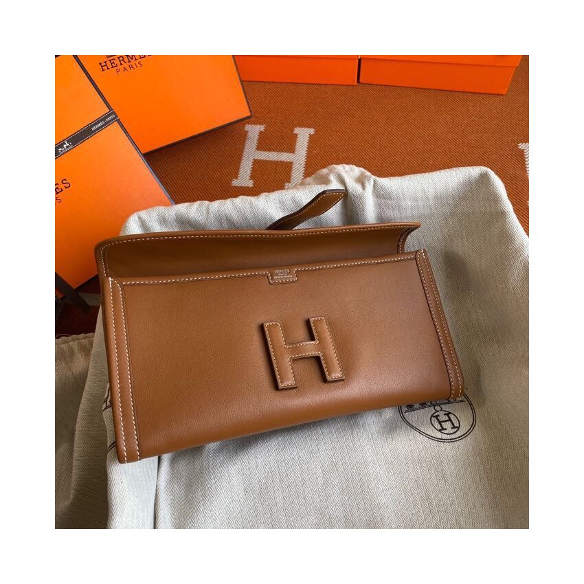 H**me5 Jige Elan Clutch in Swift Leather
