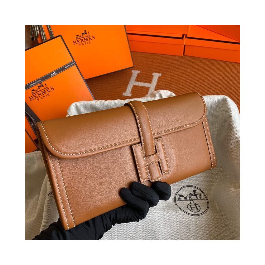 H**me5 Jige Elan Clutch in Swift Leather
