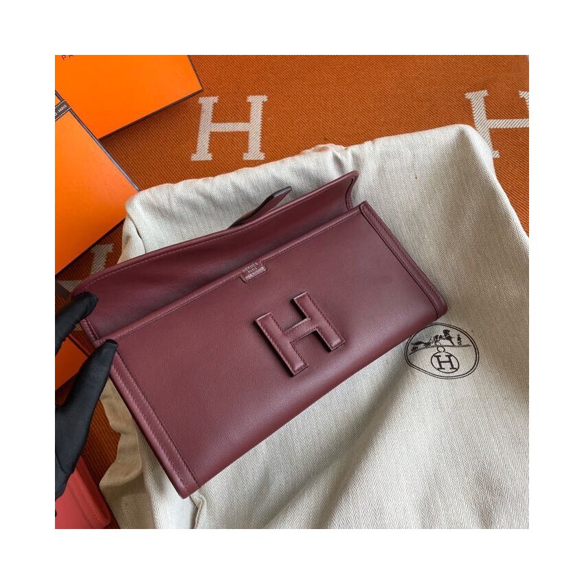 H**me5 Jige Elan Clutch in Swift Leather