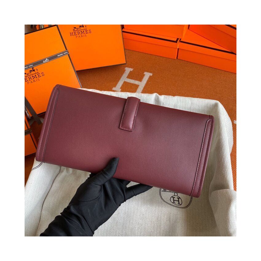 H**me5 Jige Elan Clutch in Swift Leather
