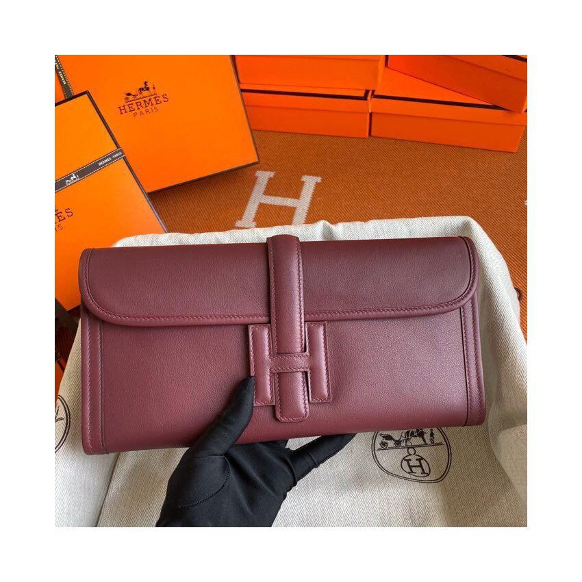 H**me5 Jige Elan Clutch in Swift Leather