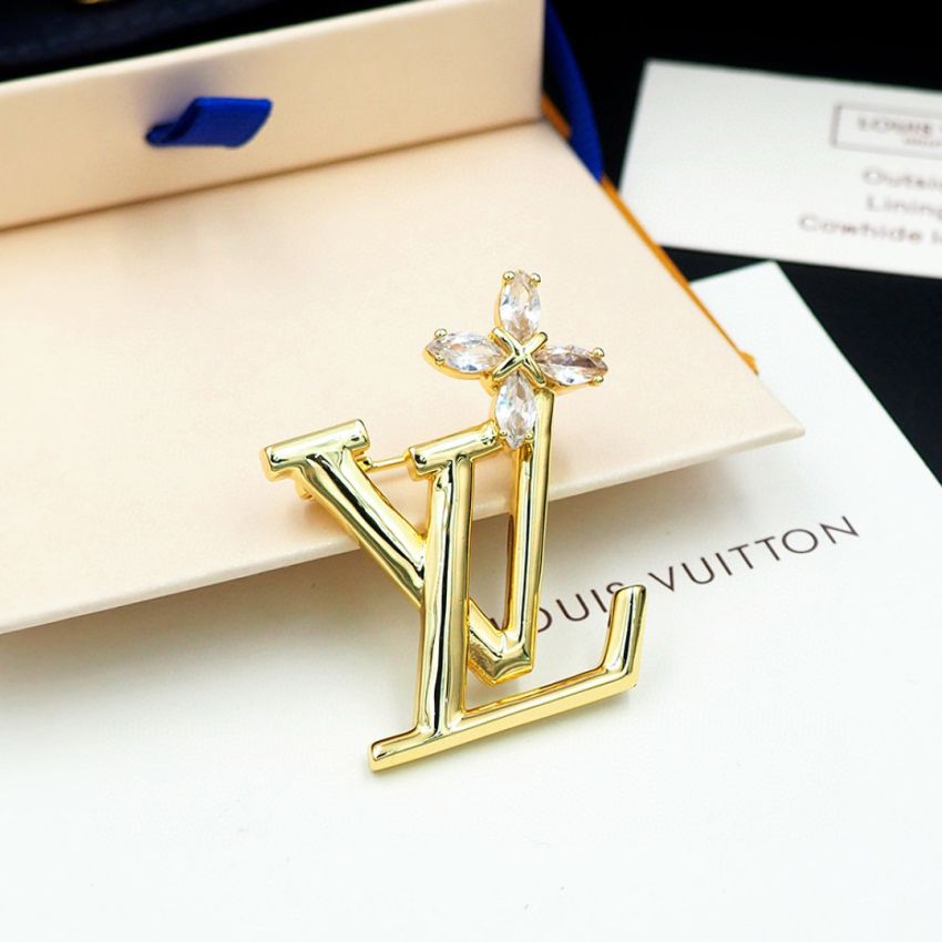 LV Brooch