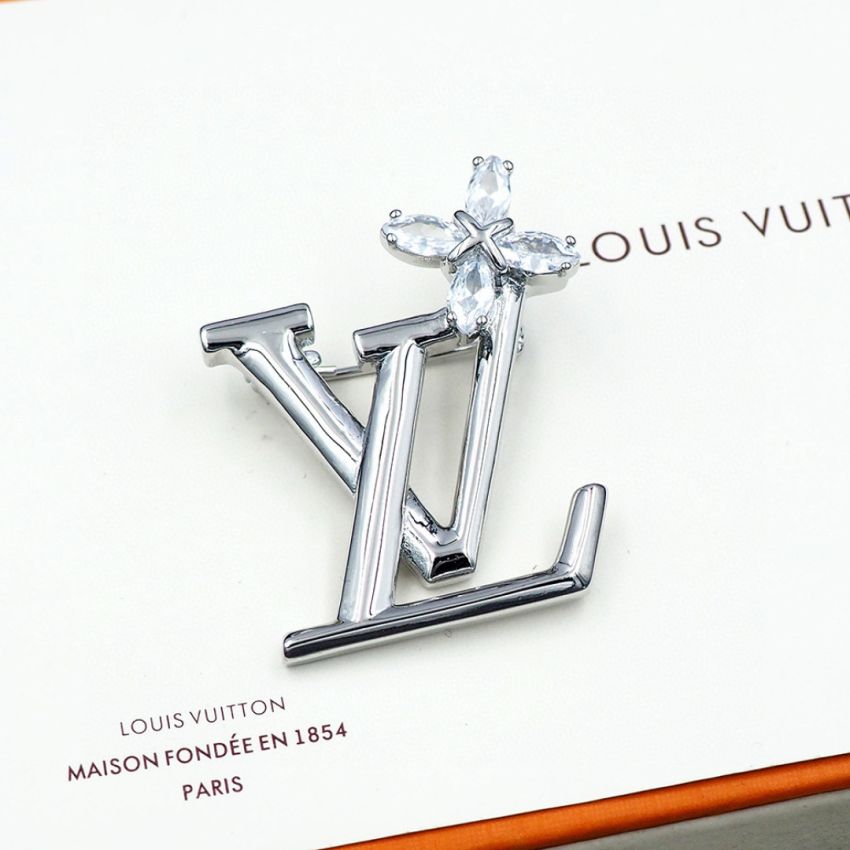 LV Brooch