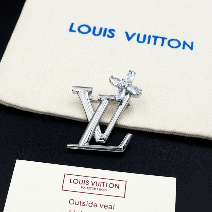 LV Brooch